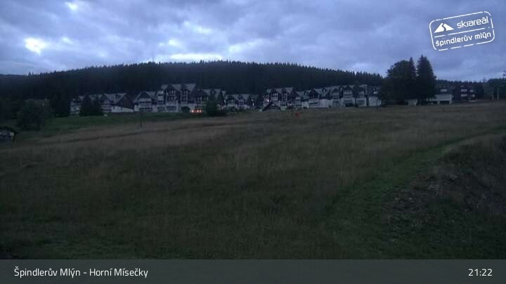 Archiv Foto Webcam Spindlermühle: Blick auf Horní Mísečky