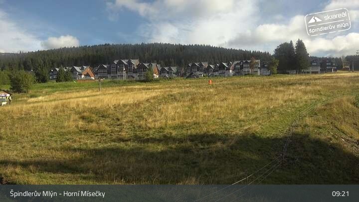 Archiv Foto Webcam Spindlermühle: Blick auf Horní Mísečky