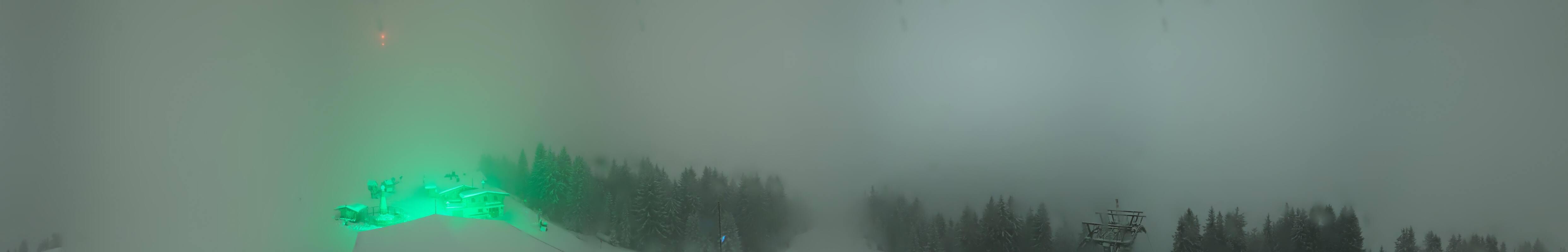 Archiv Foto Webcam St. Johann/Tirol: Blick von der Bergstation Harschbichl