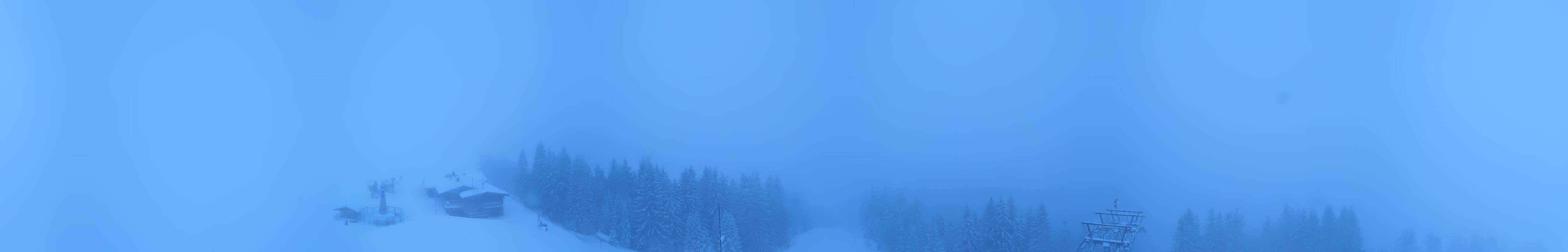 Archiv Foto Webcam St. Johann/Tirol: Blick von der Bergstation Harschbichl