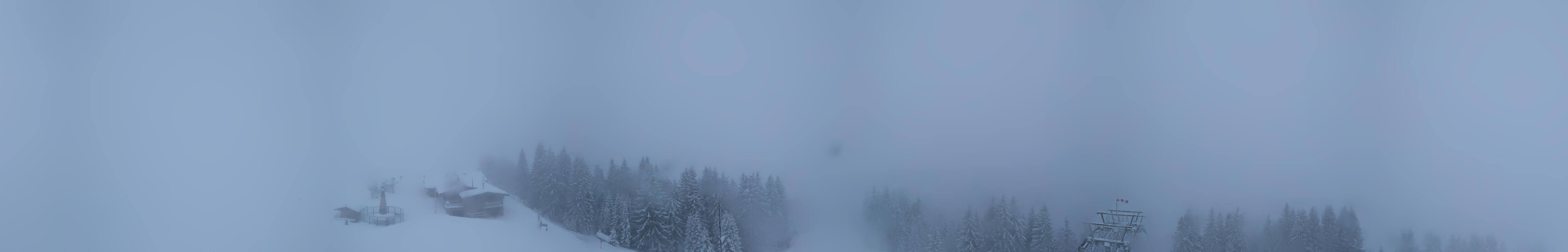 Archiv Foto Webcam St. Johann/Tirol: Blick von der Bergstation Harschbichl