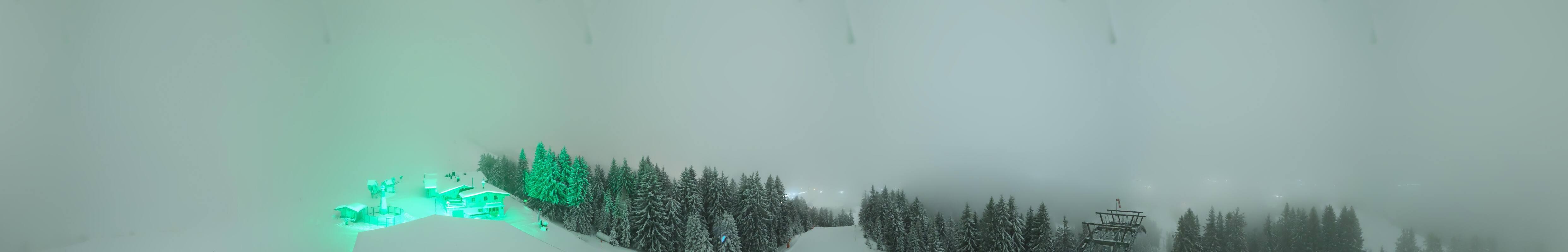 Archiv Foto Webcam St. Johann/Tirol: Blick von der Bergstation Harschbichl