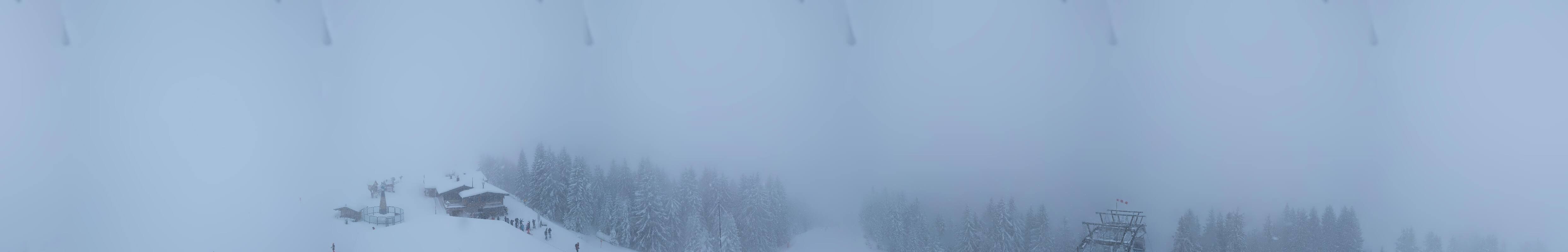 Archiv Foto Webcam St. Johann/Tirol: Blick von der Bergstation Harschbichl