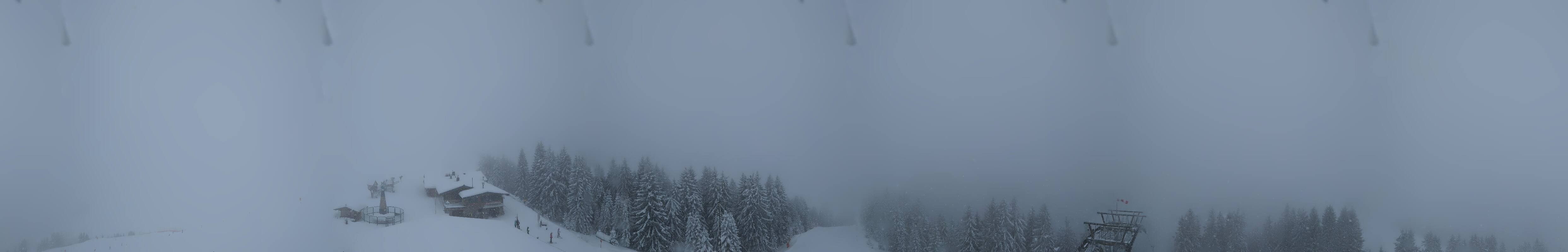 Archiv Foto Webcam St. Johann/Tirol: Blick von der Bergstation Harschbichl