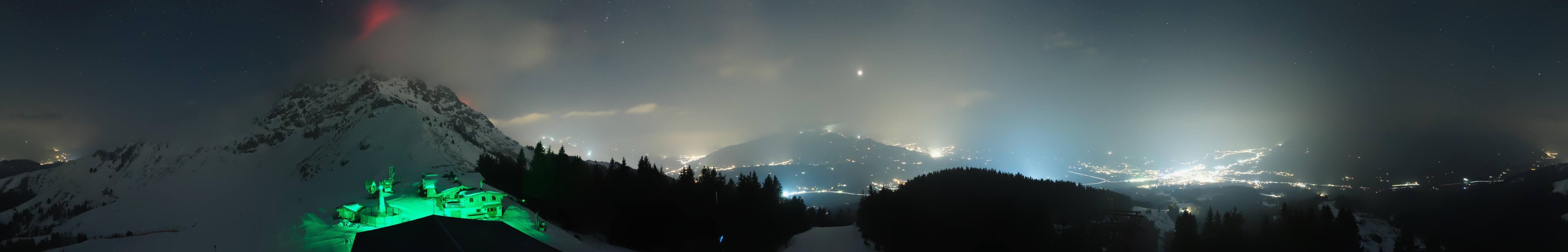 Archived image Webcam St. Johann/Tirol: View from Top Station Harschbichl