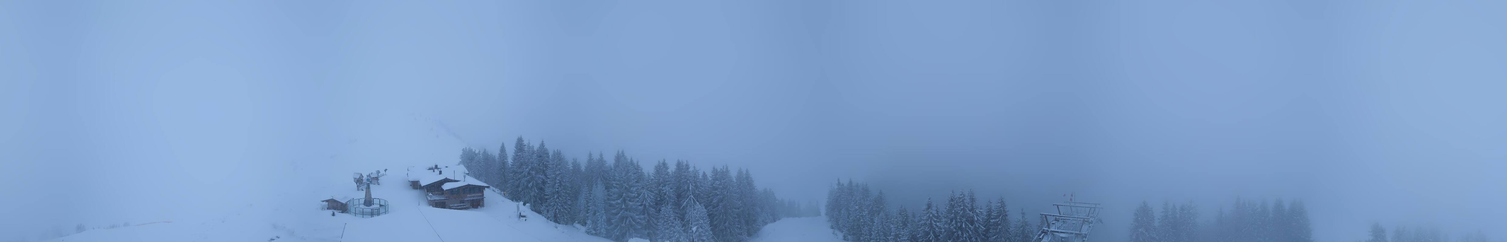 Archiv Foto Webcam St. Johann/Tirol: Blick von der Bergstation Harschbichl