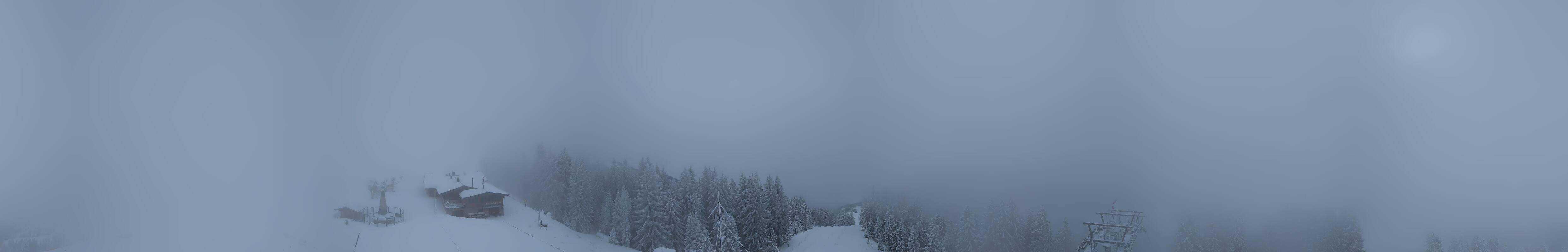 Archiv Foto Webcam St. Johann/Tirol: Blick von der Bergstation Harschbichl