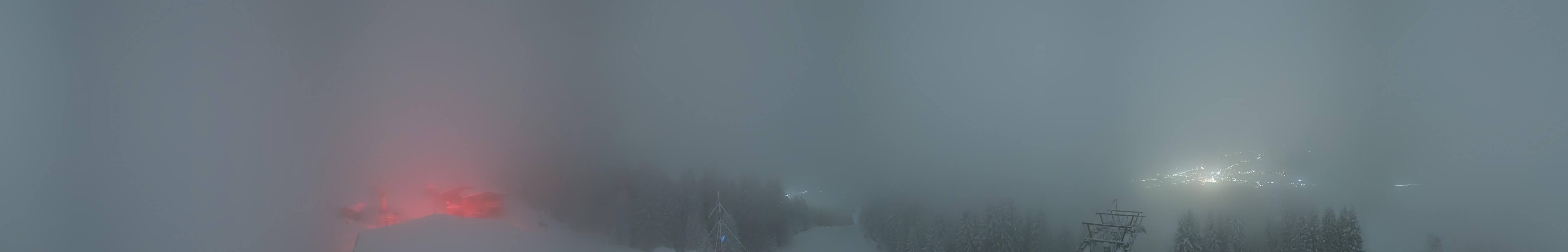 Archiv Foto Webcam St. Johann/Tirol: Blick von der Bergstation Harschbichl