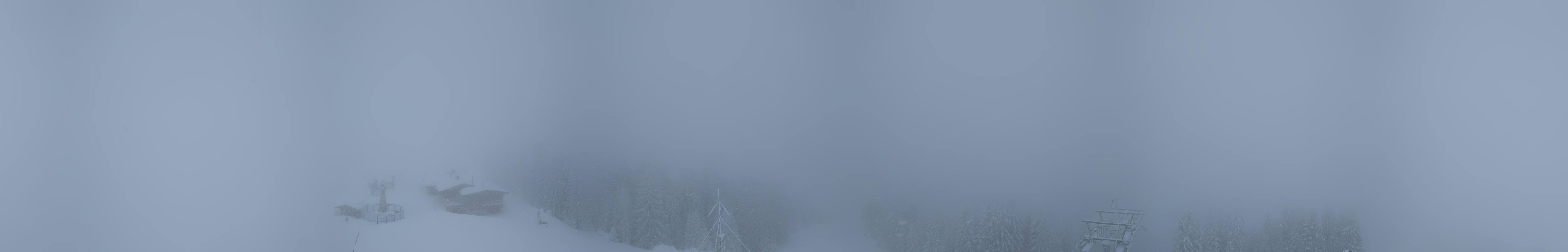 Archiv Foto Webcam St. Johann/Tirol: Blick von der Bergstation Harschbichl