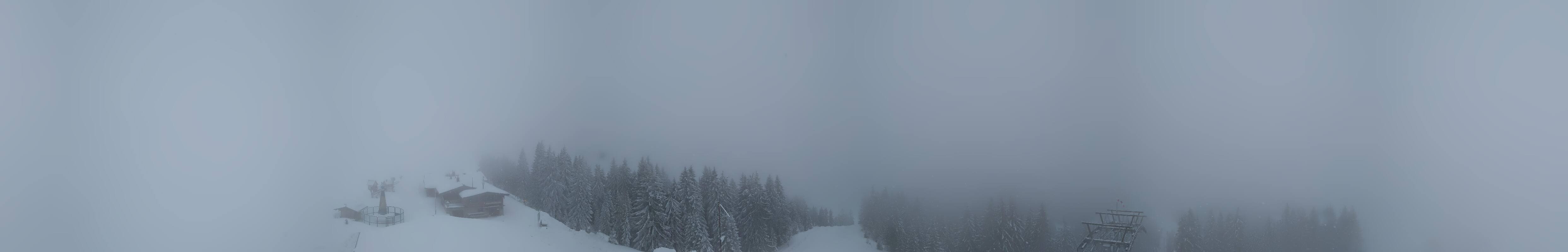 Archiv Foto Webcam St. Johann/Tirol: Blick von der Bergstation Harschbichl
