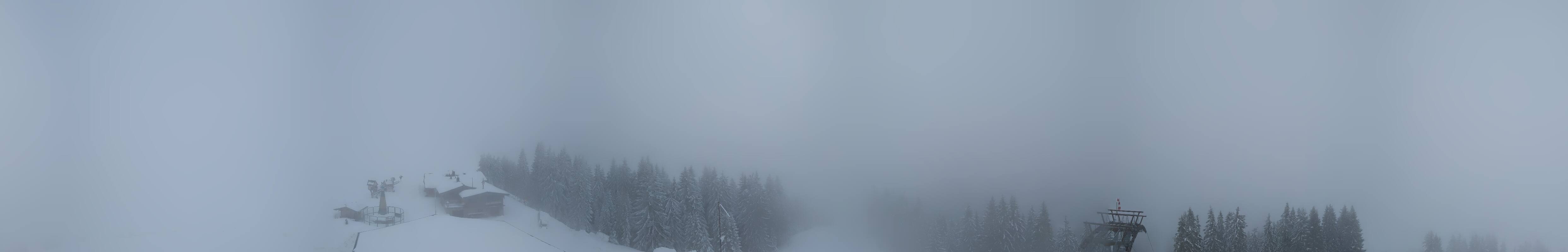Archiv Foto Webcam St. Johann/Tirol: Blick von der Bergstation Harschbichl