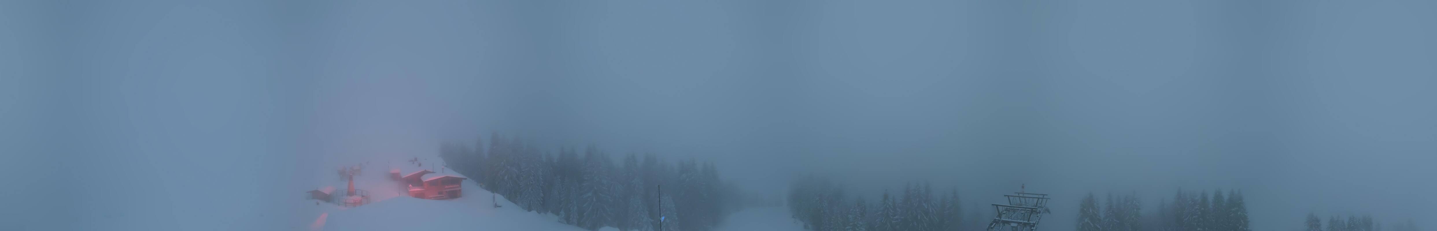 Archiv Foto Webcam St. Johann/Tirol: Blick von der Bergstation Harschbichl