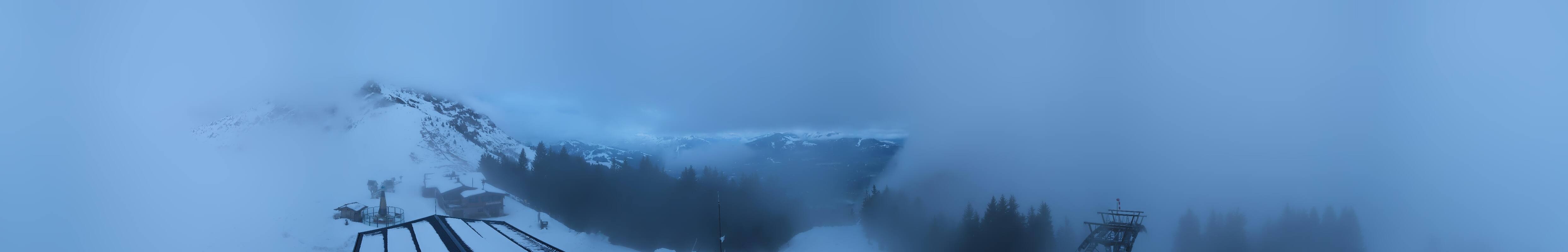 Archived image Webcam St. Johann/Tirol: View from Top Station Harschbichl