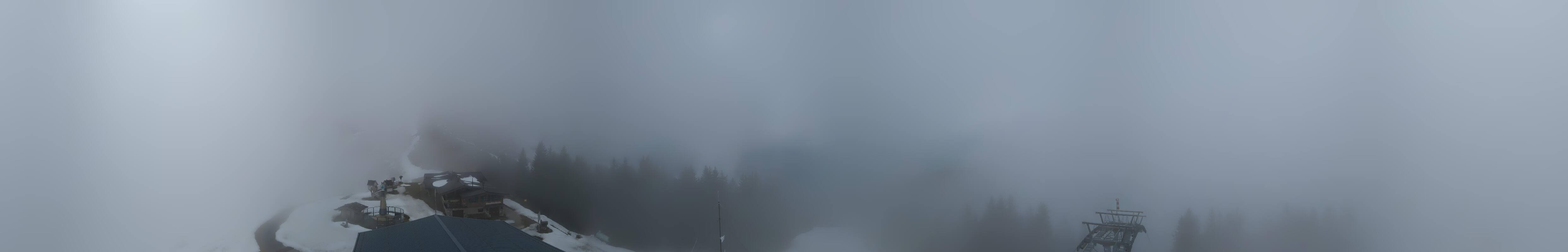 Archiv Foto Webcam St. Johann/Tirol: Blick von der Bergstation Harschbichl