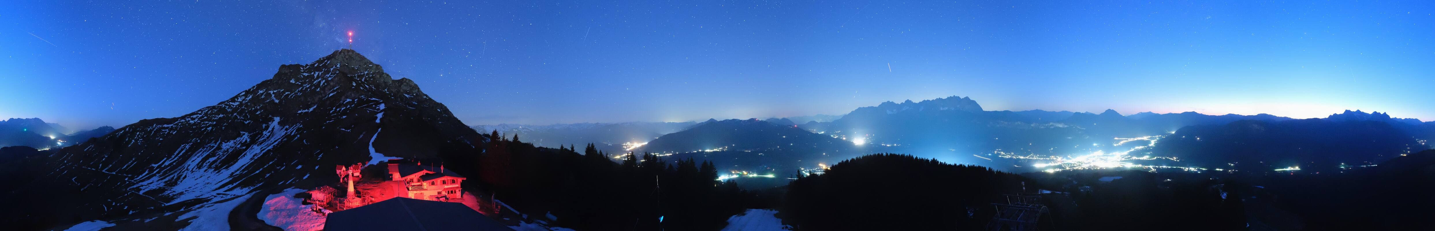 Archived image Webcam St. Johann/Tirol: View from Top Station Harschbichl