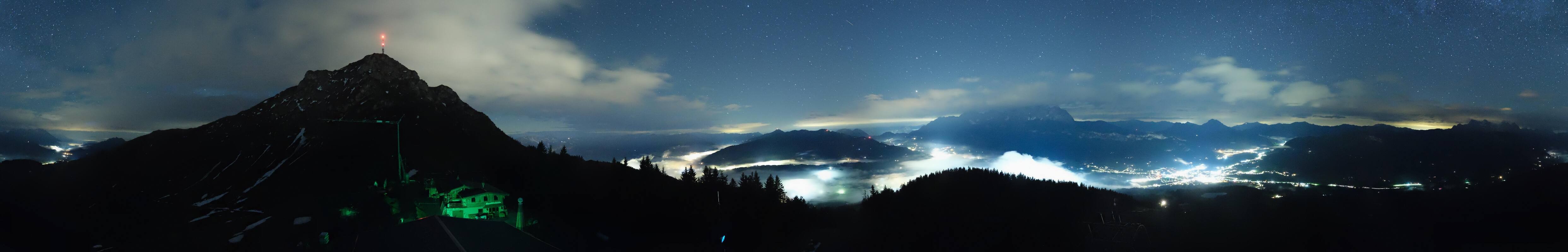 Archiv Foto Webcam St. Johann/Tirol: Blick von der Bergstation Harschbichl