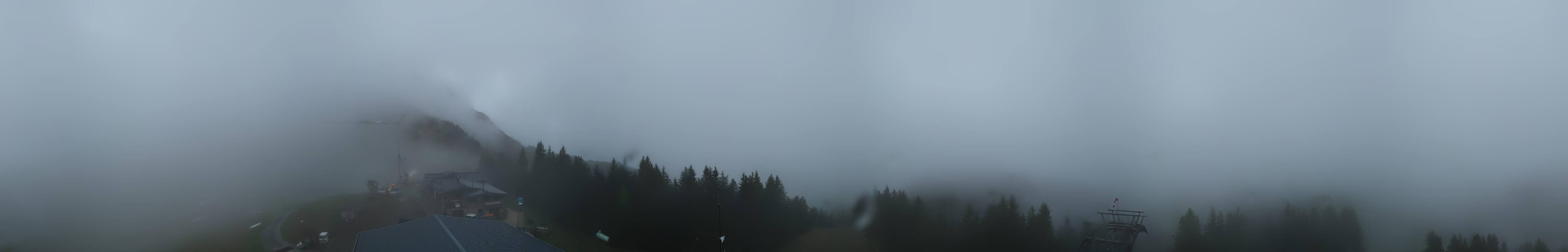 Archiv Foto Webcam St. Johann/Tirol: Blick von der Bergstation Harschbichl
