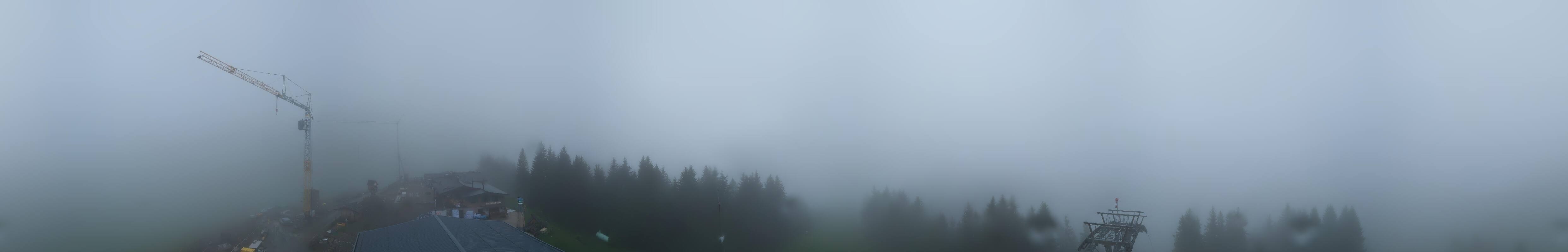 Archiv Foto Webcam St. Johann/Tirol: Blick von der Bergstation Harschbichl