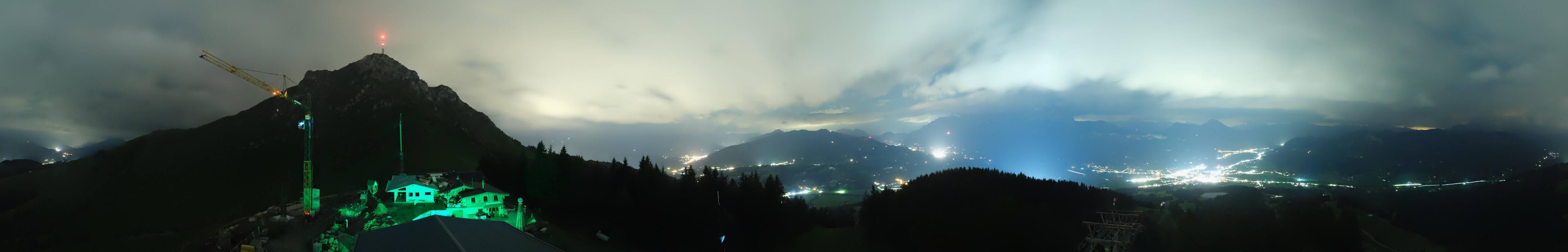 Archived image Webcam St. Johann/Tirol: View from Top Station Harschbichl