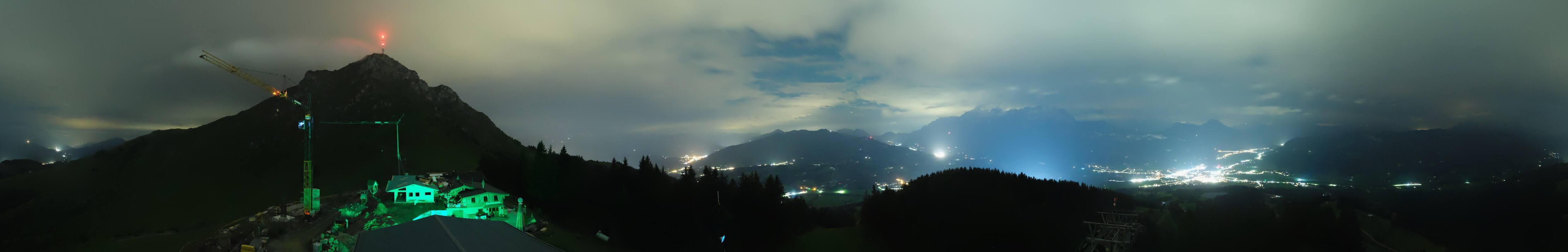 Archived image Webcam St. Johann/Tirol: View from Top Station Harschbichl