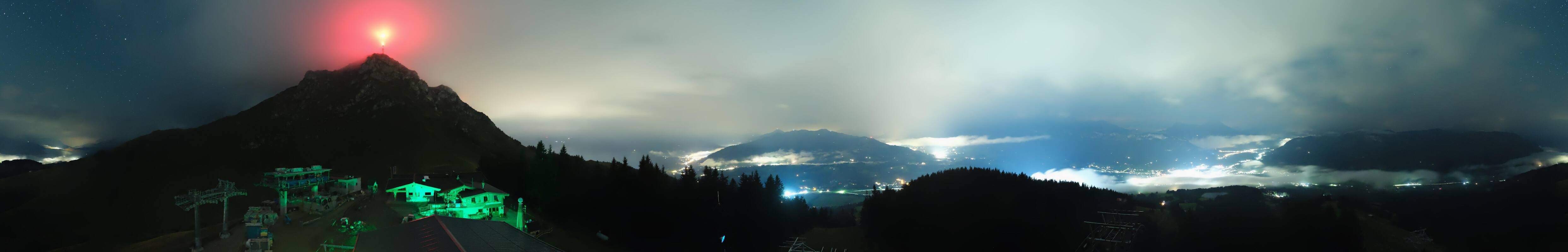 Archived image Webcam St. Johann/Tirol: View from Top Station Harschbichl