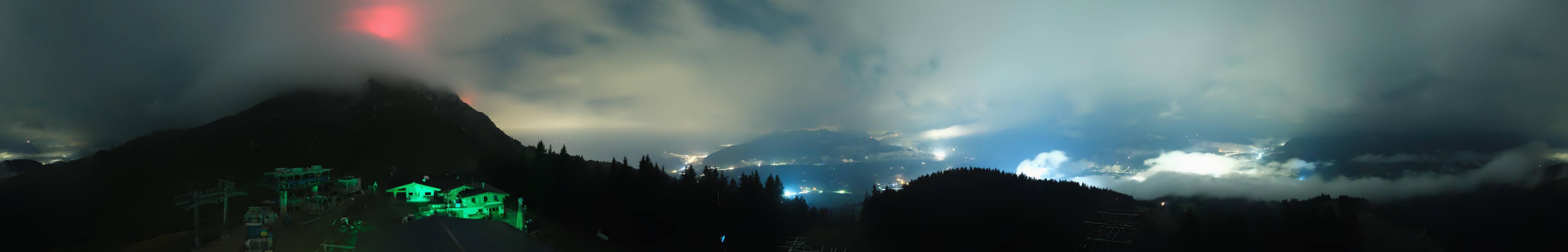 Archived image Webcam St. Johann/Tirol: View from Top Station Harschbichl