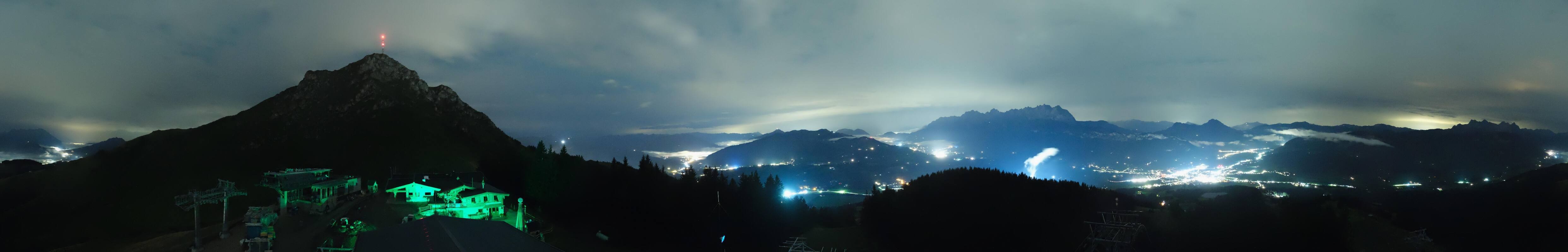 Archived image Webcam St. Johann/Tirol: View from Top Station Harschbichl