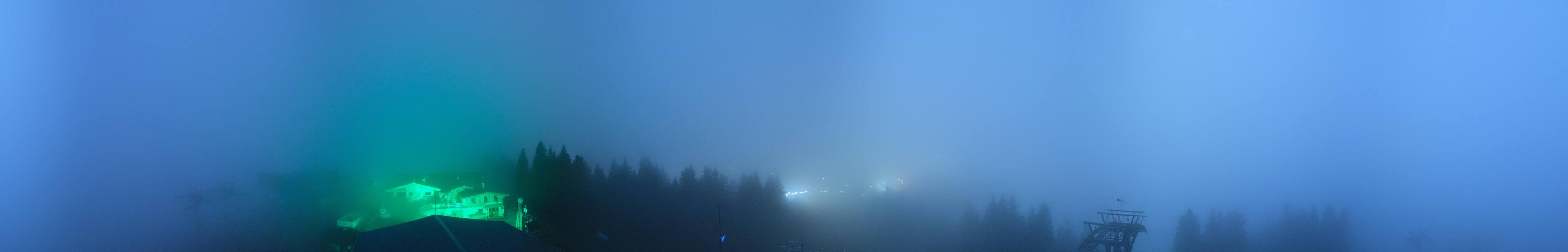 Archiv Foto Webcam St. Johann/Tirol: Blick von der Bergstation Harschbichl