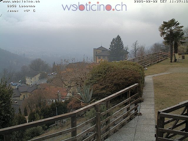 Archiv Foto Webcam Lugano - San Salvatore - Blick Richtung Lugano