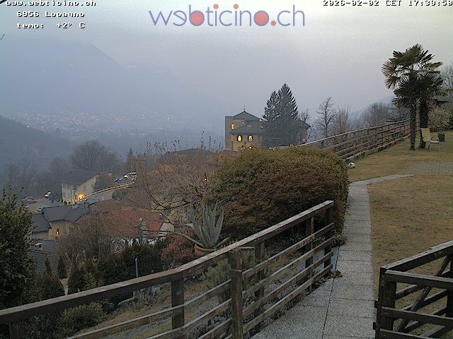 Archiv Foto Webcam Lugano - San Salvatore - Blick Richtung Lugano