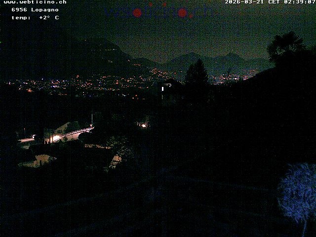 Archiv Foto Webcam Lugano - San Salvatore - Blick Richtung Lugano
