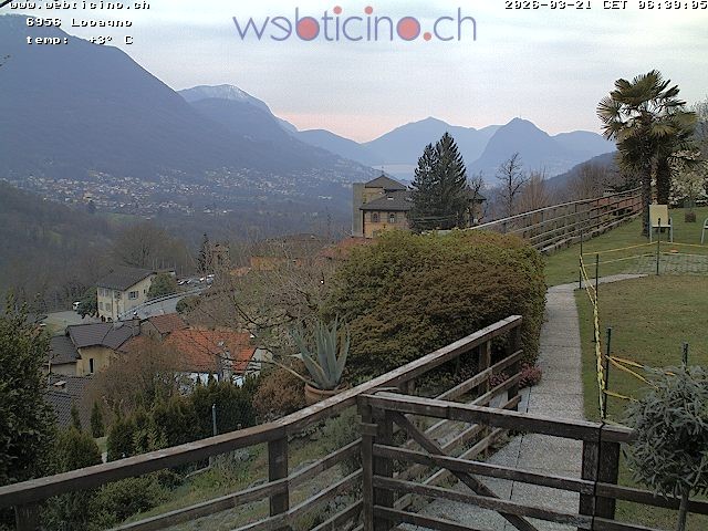 Archiv Foto Webcam Lugano - San Salvatore - Blick Richtung Lugano