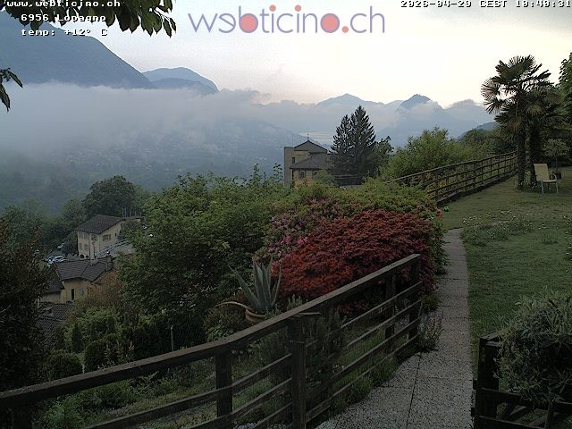 Archiv Foto Webcam Lugano - San Salvatore - Blick Richtung Lugano