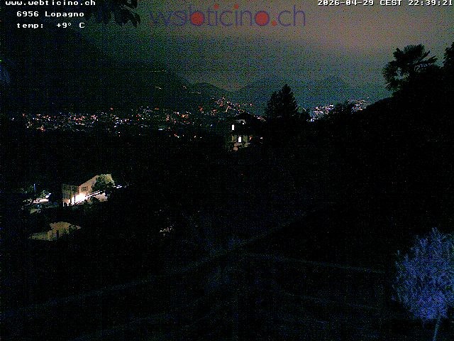 Archiv Foto Webcam Lugano - San Salvatore - Blick Richtung Lugano