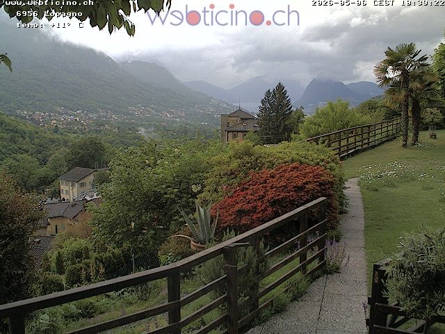 Archived image Webcam Lugano - San Salvatore