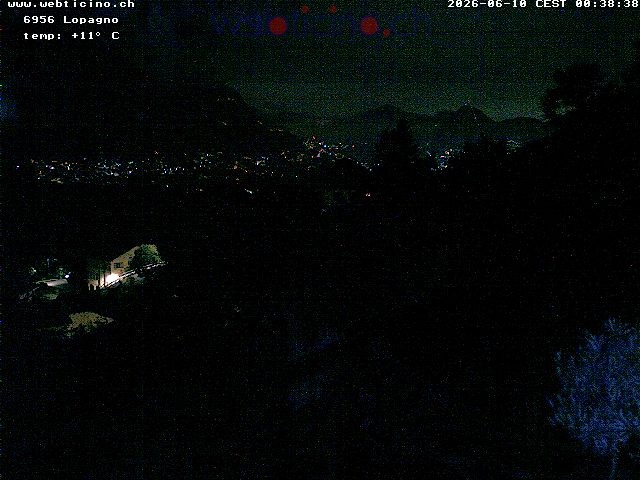 Archiv Foto Webcam Lugano - San Salvatore - Blick Richtung Lugano