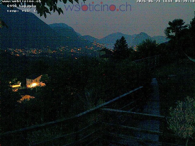 Archiv Foto Webcam Lugano - San Salvatore - Blick Richtung Lugano