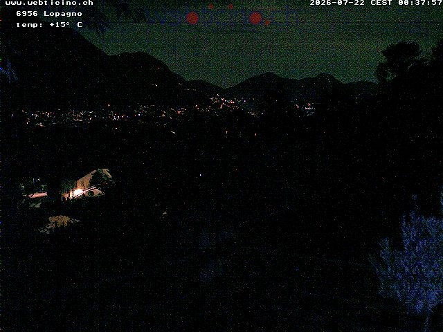 Archiv Foto Webcam Lugano - San Salvatore - Blick Richtung Lugano