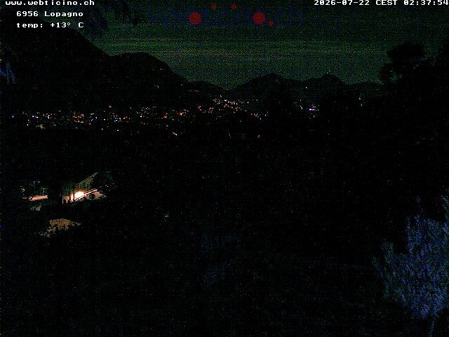 Archiv Foto Webcam Lugano - San Salvatore - Blick Richtung Lugano