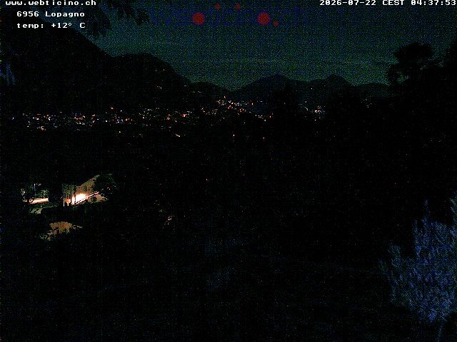 Archiv Foto Webcam Lugano - San Salvatore - Blick Richtung Lugano