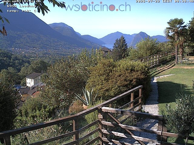 Archiv Foto Webcam Lugano - San Salvatore - Blick Richtung Lugano