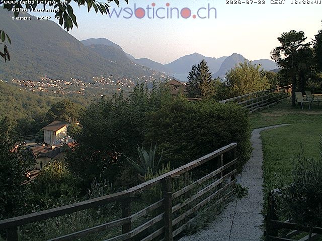 Archiv Foto Webcam Lugano - San Salvatore - Blick Richtung Lugano