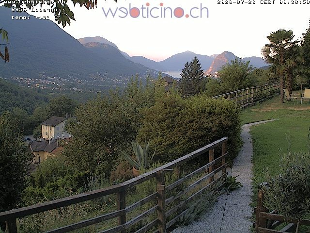 Archived image Webcam Lugano - San Salvatore
