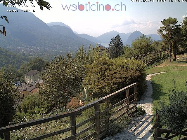 Archived image Webcam Lugano - San Salvatore