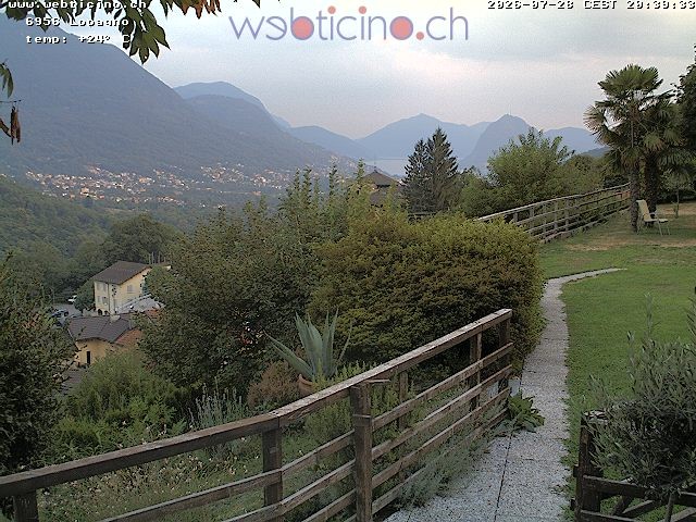 Archiv Foto Webcam Lugano - San Salvatore - Blick Richtung Lugano