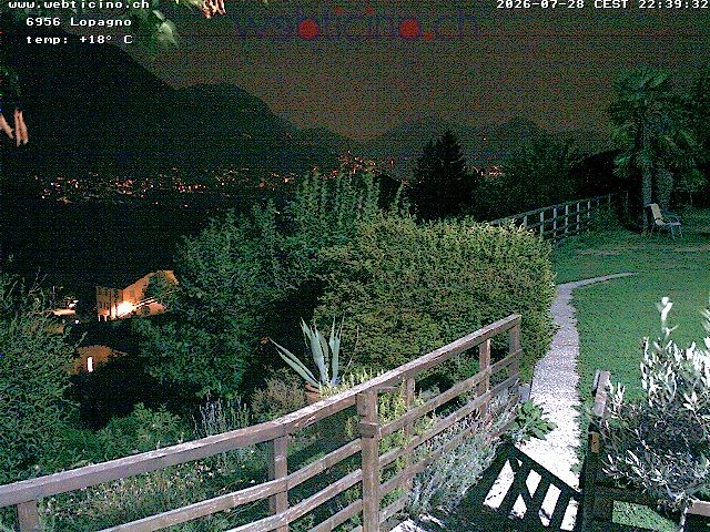 Archiv Foto Webcam Lugano - San Salvatore - Blick Richtung Lugano