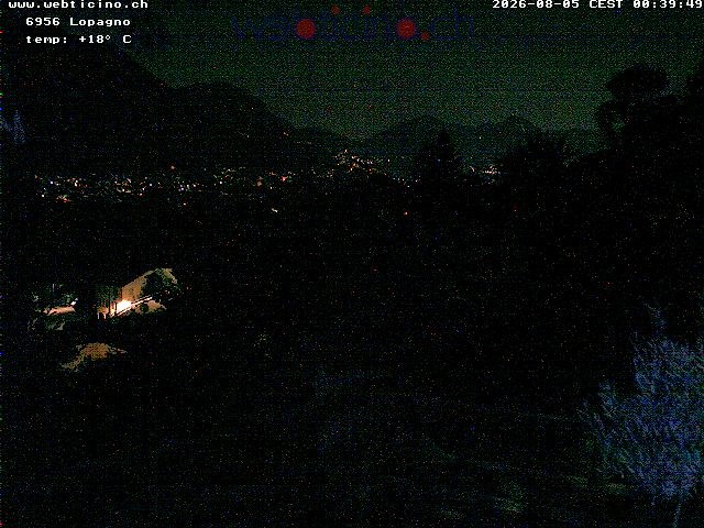 Archiv Foto Webcam Lugano - San Salvatore - Blick Richtung Lugano