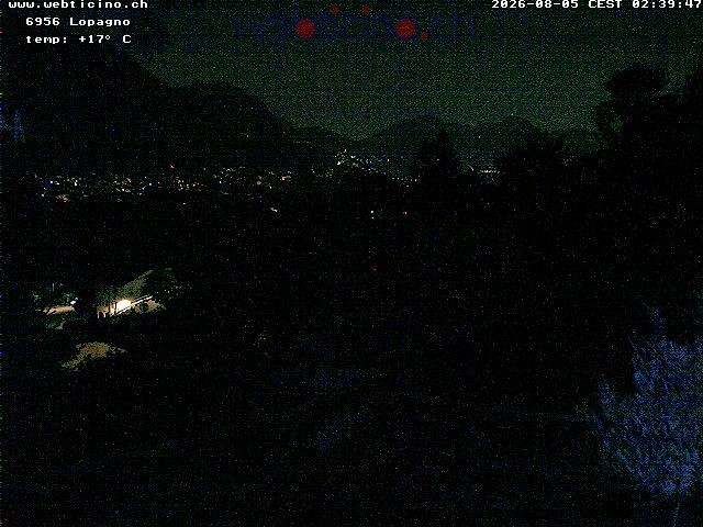 Archiv Foto Webcam Lugano - San Salvatore - Blick Richtung Lugano