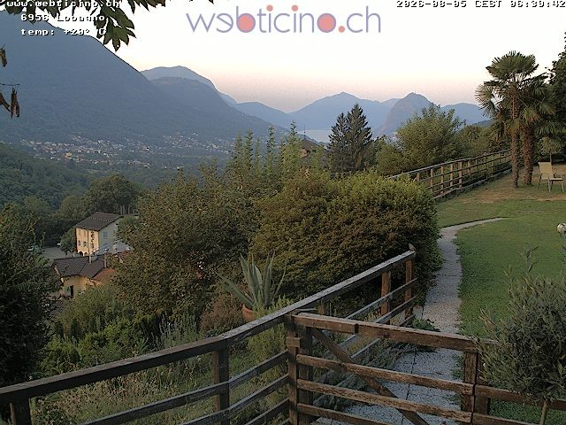 Archiv Foto Webcam Lugano - San Salvatore - Blick Richtung Lugano