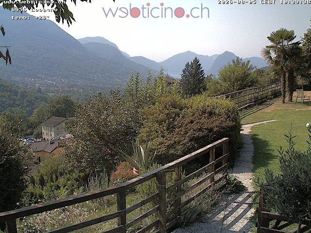 Archiv Foto Webcam Lugano - San Salvatore - Blick Richtung Lugano